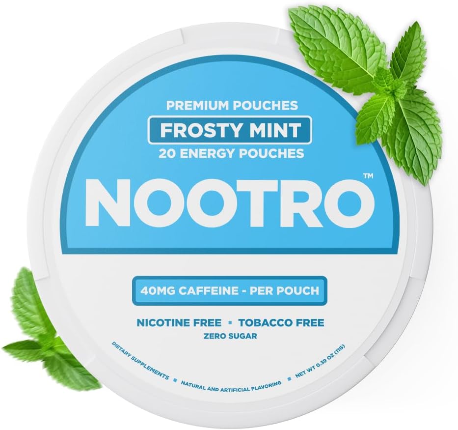 Nootro Energy Pouches | Caffeine Pouches