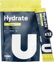 UCAN hydrote Electrolyte Drink (Pineapple, 12 Stickpacks) Sugar-Free, Keto-Friendly, טבעוני, non-GMO, אבקת אלקטרוליט ללא גלוטן עם Potassium & Magnesium עבור רציפות & Athletes