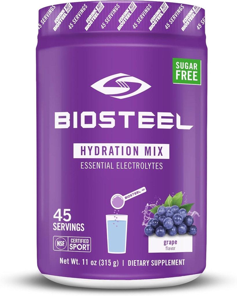 Biosteel hydrotion Mix - Grape - 11 oz
