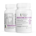 Digestive Enzymes for Sensitive Stomachs - Supports Vagus Nerve, Vegetarian Pancreatic Support, Timed Release Formula for Optimal Gut Health, Enhances Food Digestion & Gut Flora