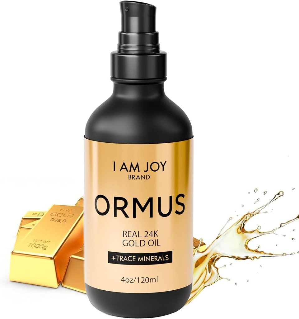 I Am Joy Co. Ormus Gold Monoatomic | תומך במחשבה עמוקה יותר, מודעות פנימית וחלום קלרנס | עשיר עם מינרלים, פלטינום, Iridium | Non-Chemical Extraction