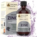 נוזל Zinc (Glycinate Chelate) עם אורגני Elderberry & Echinacea (גבוה ב Quercetin) | 4in-1 Immune Suport תוסף למבוגרים וילדים, גדול Tasting | אלכוהול וגלוט חינם, non GMO (4.0 Oz)