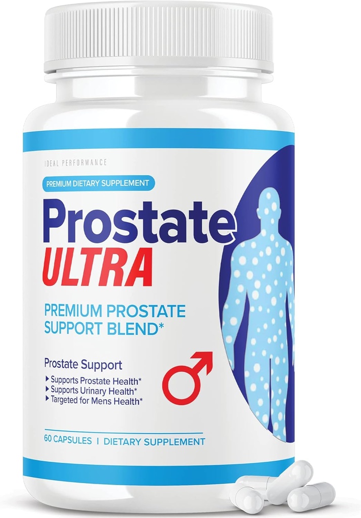 תוספי Prostate Ultra לגברים Prostate Health Formula (60 קפסולות)