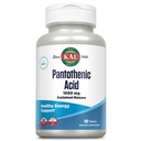 KAL Pantothenic Acid 1000 מ"ג, Sustained לשחרר ויטמין B5 - תוספי אנרגיה - תמיכה מטאבוליזם של פחמימות, שומן וחלבון, שיער ובריאות העור, טבעוני, 60 יום ערבות, 100 משרתים, 100 טבליות