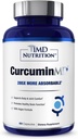 1MD תזונה CurcuminMD Plus - Turmeric Curcumin עם Boswellia Serrata - 285x More Absorbable | משותף Stiffness, התאוששות שרירים ותמיכה Mood | 60 קפסולות