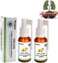 Mullein Lung ניקוי Spray Mullein Leaf הפקה עבור Lungs Clear עבור מעשנים 2 Fl Oz