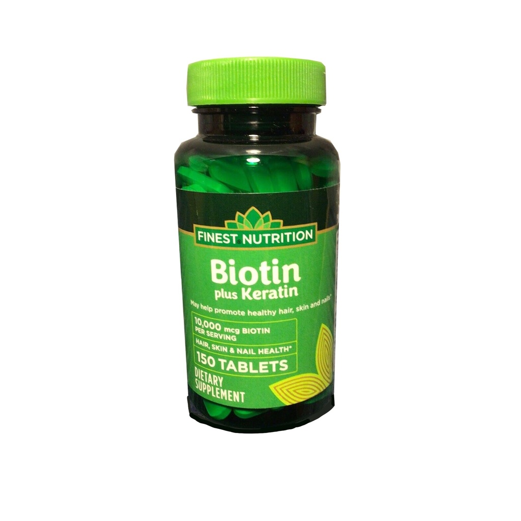 ZZP Finest Nutrition Biotin + Keratin 150 טבליות