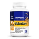 Enzymedica GlutenEase, Enzymes Advanced Digestive לנשים וגברים, Fast-Acting פורמולה עבור Bloating Relief & Digestive Health, Helps Break Down Gluten & Casein, 60 קפסולות