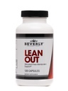 בוורלי אינטרנשיונל Lean Out 120 כובעים שריפת שומן עם תמיכה מטאבולית Lipotropics צ'קלין, Carnitine, Chromium. שריפת שומן ללא גלוטן קבל לינר השתמש ב AM & PM, dicastable Diet Pills.