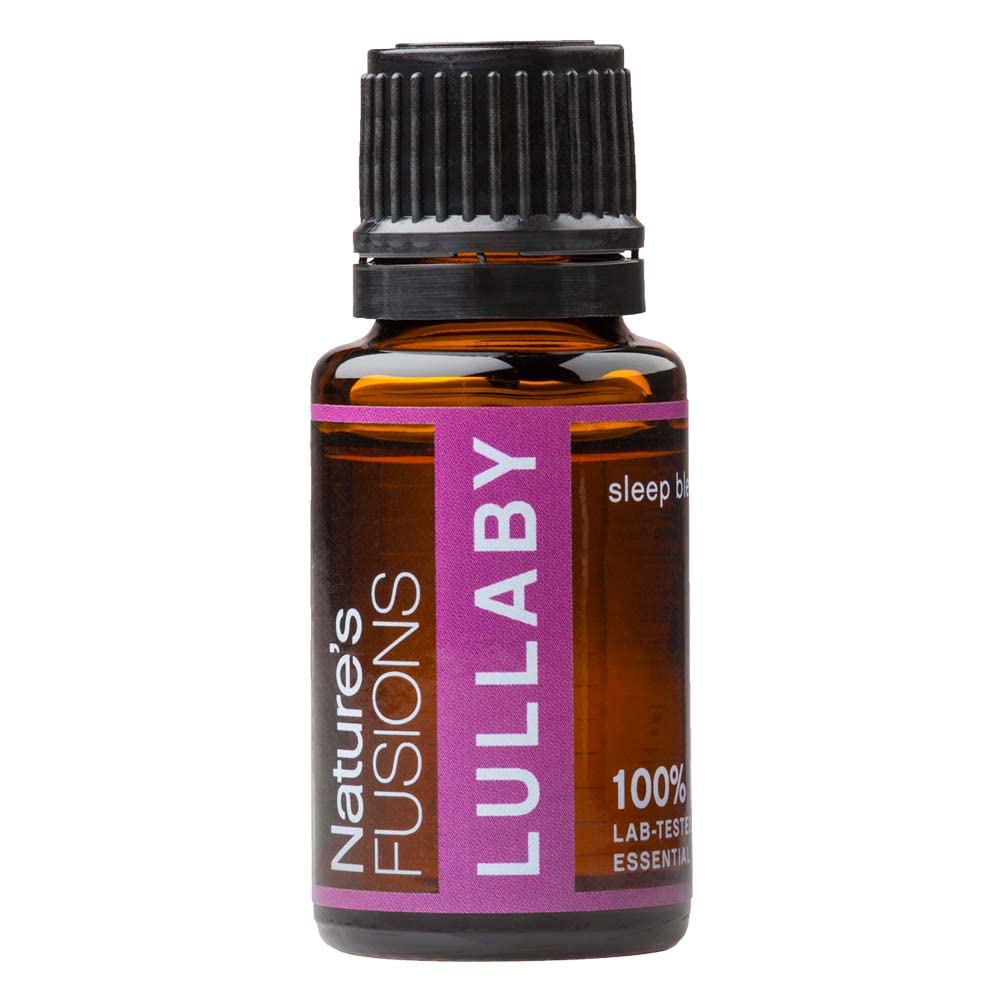 Nature's Fusions Sleep Essential Oil Blend 15ml - Calming Drea, Diffuser, Nature's Fusions Lullaby - 100% Pure Therapeutic Grade - Lavender, Roman Chamomile, Neroli, Rose, Vanilla, Ylang Ylang