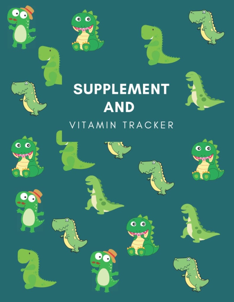 תוסף ויטמין Tracker: Track Daily Intake of Supplements/Vitamins/Medication כולל Dosage and Time with This Undated Log Medicinebook, Women,סבתות, Girls, Nurses & Caregivers