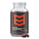 MTN OPS Slumber Sleep Gummies - 60 משרתים, Tart Cherry 1000 מ"ג, מלטונין 2.5 מ"ג, Chamomile, Natural Flavors, Made בארה"ב, מעורב ברי, Nighttime Sleep Aid.