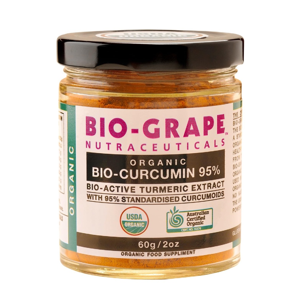 מטבוליזם Turmeric Curcumin לחלץ, 95% נוגד חמצון ביולוגי, אבקת טורמרי אורגני USDA אורגני Turmeric, 60g מנה Curcumin, תוספי תמיכה משותפת ו Absorption גבוהה לתמיכה Boost Immune.