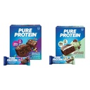חלבון טהור 12 ספירה גלקטית Brownie & שוקולד Mint Cookies Bars Bundle | 20g ו 19g חלבון גבוה | Gluten Free | Pre & Post Workout | Low Sugar