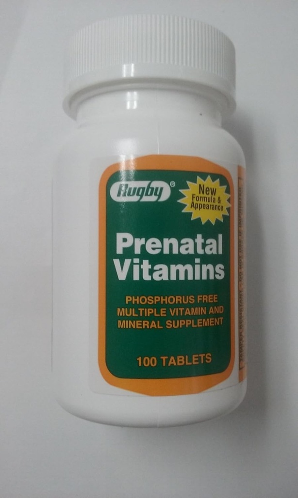 רוטב טרום לידתי ויטמינים, 100 טבליות Per Bottle