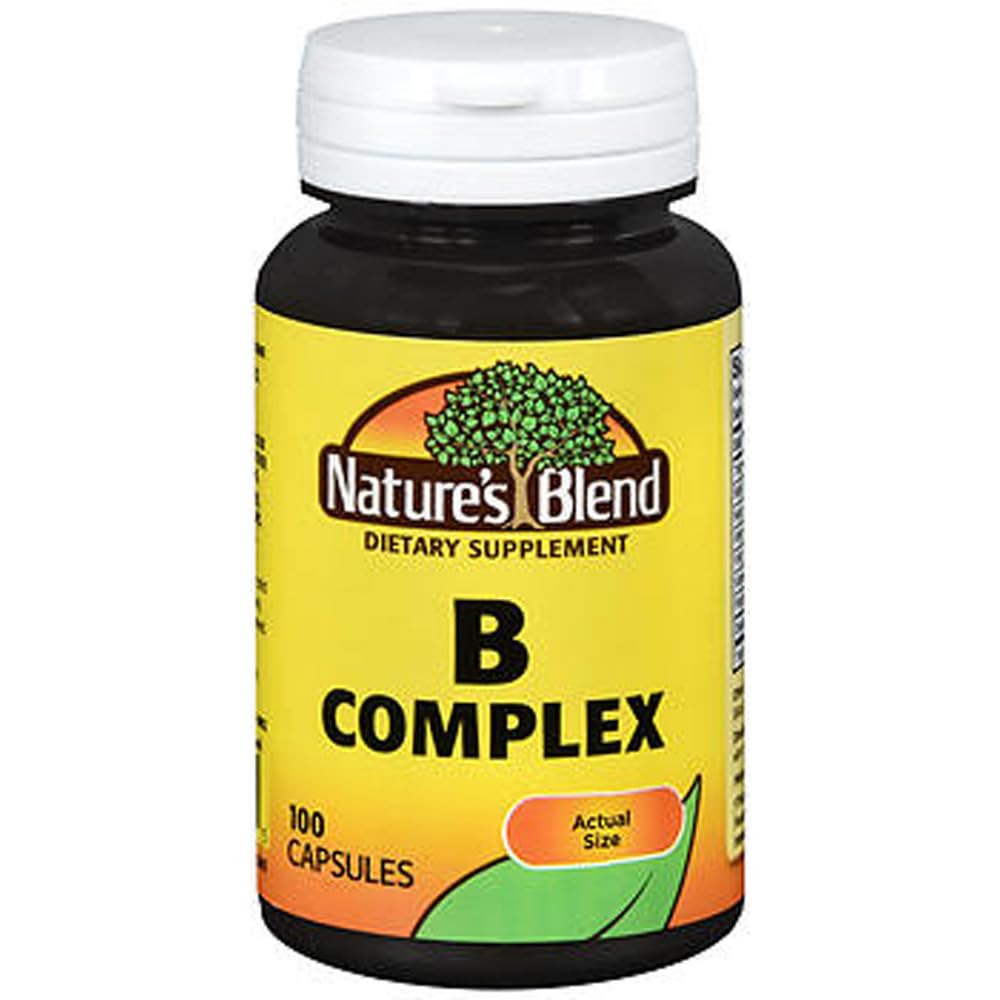 Natures בלגן טבע B Complex כמוסות, 100 Caps