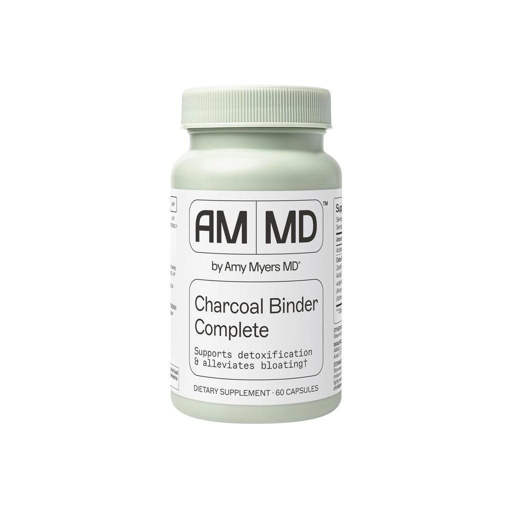 קפסולות קוקוס של Myers Way Protocol - Naturalהפעלה Charcoal, Gas Reliever & Support for Affects of Mold/Toxins - תוספת תזונתית 60 קפסולות, 30 משרתות - ד"ר איימי מאיירס