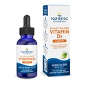 Nordic Naturals Plant-based ויטמין D3 נוזלי - 1 oz - 1000 IU ויטמין D3 - עצמות בריאות, Mood & Immune System Function - Non-GMO, טבעוני - 60 משרתים