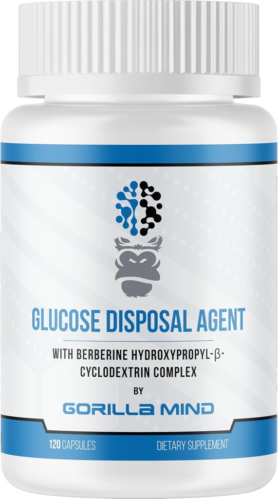 גורילה המוח Glucose Disposal Agent - מקדם אובדן שומן וצמיחה שרירים (120 קפסולות)