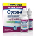 Opcon-A Allergy Eye Drops, Antihistamine ו Redness הקלה עבור Itchy, עיניים אדומות, Soothes Irritation from Pollen, Ragweed, Grass, Animal Hair and Dander קלינית פרופורמולה, 0.5 Fl Oz (Pack of 2)