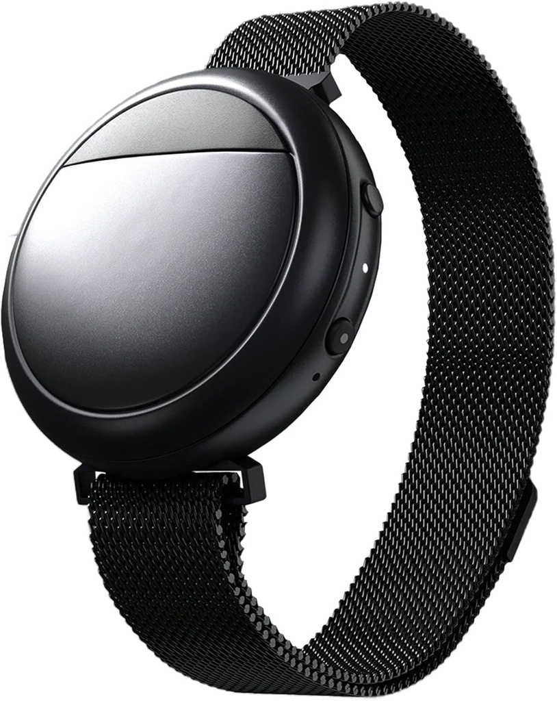 Embr Wave Cooling Bracelet - חימום Bracelet - עזרה אישית Thermal - לנהל פלאשים חמים, זיעה לילה, שינה, Tension - קלינית פרובנס - טעינה - שחור שחור