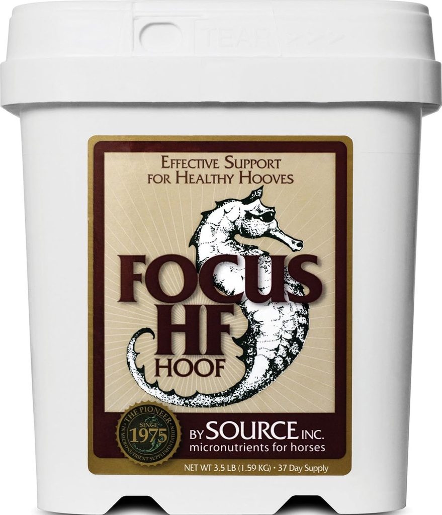 מקור: 573935 Focus Hf Hoofnutrient for Horses, 3.5 lb