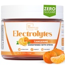 Zero Sugar - Tangerine Electrolytes אבקת - דלה מרעננת - Caffeine Free Energy with All Natural Ingredients - טבעוני, Keto & Paleo - סוכר חינם אלקטרוליטים משקאות תערובת - 30 משרתים