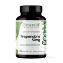 EMERALD LABS Pregnenolone 50 מ"ג - Premium Wellness תוסף כדי לעזור לבריאות המוח, תמיכה החיסון וההורמונליזון - Gluten-Free - 60 קפסולות ירקות (30 יום אספקה)