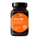 הזמנת בריאות Veins Hx® - תמיכה Veins ו- Circulatory Health - מכיל ויטמין C, Citrus Bioflavonoids, Horse Chestnut Seed, Gotu Kola, Bilberry פירות - 60 טבליות