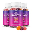 BeLive Probiotics - פרוביוטיקה עם 5 מיליארד CFUs לבריאות העיכול, גברים, נשים וילדים פרוביוטיקה תוספי תמיכה Immune, סוכר חינם & טבעוני - Blueberry, סטרוברי ותפוז | 3Packack