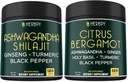 Bundle 5in1 Ashwagandha Shilajit & 6in1 Citrus Bergamot תוספי מזון