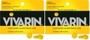 Vivarin, Caffeine Pills, 200mg Caffeine per Dose, בטוח ויעיל לעזור לך להישאר ער, No Sugar, Calories או ingredients, אנרגיה, 16 טבליות (Pack of 2)