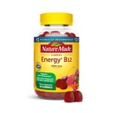 Nature Made Energy B12 1000 mcg, תוספת תזונתית לתמיכה במטבוליזם אנרגיה, 80 מסטיקים, 40 יום אספקה אריזה עשויה להשתנות