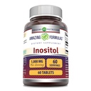 פורמולה מדהימה Inositol 1000 מ"ג תוספי Tablet | Non-GMO Glu |ten-Free | Made in USA (1 Pack, 60 Count)