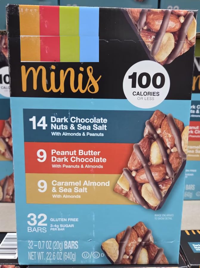 Minis Variety Pack 32 Bar 22.4oz 640g Box