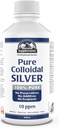 Colloidal Silver 10ppm 600 מ"ל - מינרלים נוזליים קולואידאליים של Silver נוזלי Trace מינרלים - תוספי קולאידאל Copper - Silver Colloidal מינרלים נוזלי - פורמולה ומיוצר בקנדה