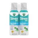 ויקיס Sinex, Children's Saline Nasal Spray, Drug Free Ultra Fine Mist with Hint of Aloe, Ages 1+, Fast Everyday Stuffy Nose Relief for Kids, Clear Mucus from a Cold or Allergy, 5 OZ x 2