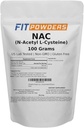 אבקת NAC N-Acetyl L-Cysteine אבקת Scoop Included (100 גרם)