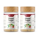 Snap Supplements Blood Sugar Band, CoQ10, Cinnamon, Alpha Lipoic Acid ו-התעמלותnema, Sugar Free, 60 קפסולות, 2 Pack