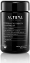 Alteya Organics Beauty Prebiotics + Probiotics ו- Rose Extracts, Skin Beauty from Within Supplement, 50 מיליארד CFU & Lactobacillus Bulgaricus for Face and Metabolism - 60 קפסולות