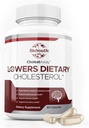 BioYouth Labs Natural Cholesterol נמוך תוספת תמיכה למבוגרים - תערובת תזונתית של Garlic, Berberine, תמצית קוקה ו Soy Lecithin - 60 קפסולות