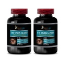 תוספי עיניים Lutein - Eye Vision Guard 24 MG - Advanced Eye Complex - Lutein for Eyes, Vision Support Complex, ויטמין A, Grape Seed Extract, Vision Pills for Eyes Over 50, 2 בקבוקים 120 קפסולות