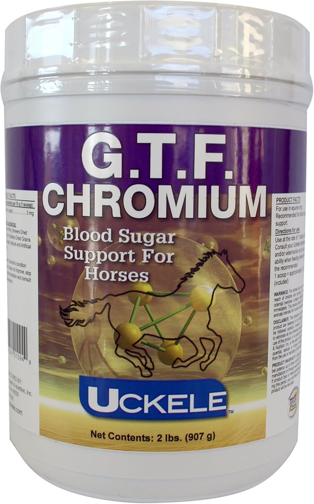 Uckele G.T.F. Chromium Horse תוספת - Equine ויטמין & מינרלים תוסף - 2 קילו (lb)