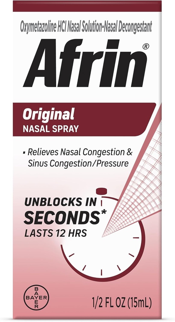 Afrin Original Spray, 0.5 אוונס