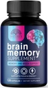 גלולות זיכרון המוח - 3X חיזוק nootropics עבור ריכוז, קלרנס ומקד תמיכה - ויטמין בריאות המוח עם Bacopa, Phosphatidylserine & DMAE, Brain Booster - 120 קפסולות