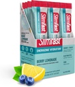 SlimFast hydrotion Packets, I לסירוגין מהיר אלקטרוליטים, שתיה Mix Packets, I Fasting אבקה, אבקת אנרגיה לשתות Mix, Caffeine, אלקטרוליטים עבור הידרציה, ברי לימונדה (12 הרוזן)