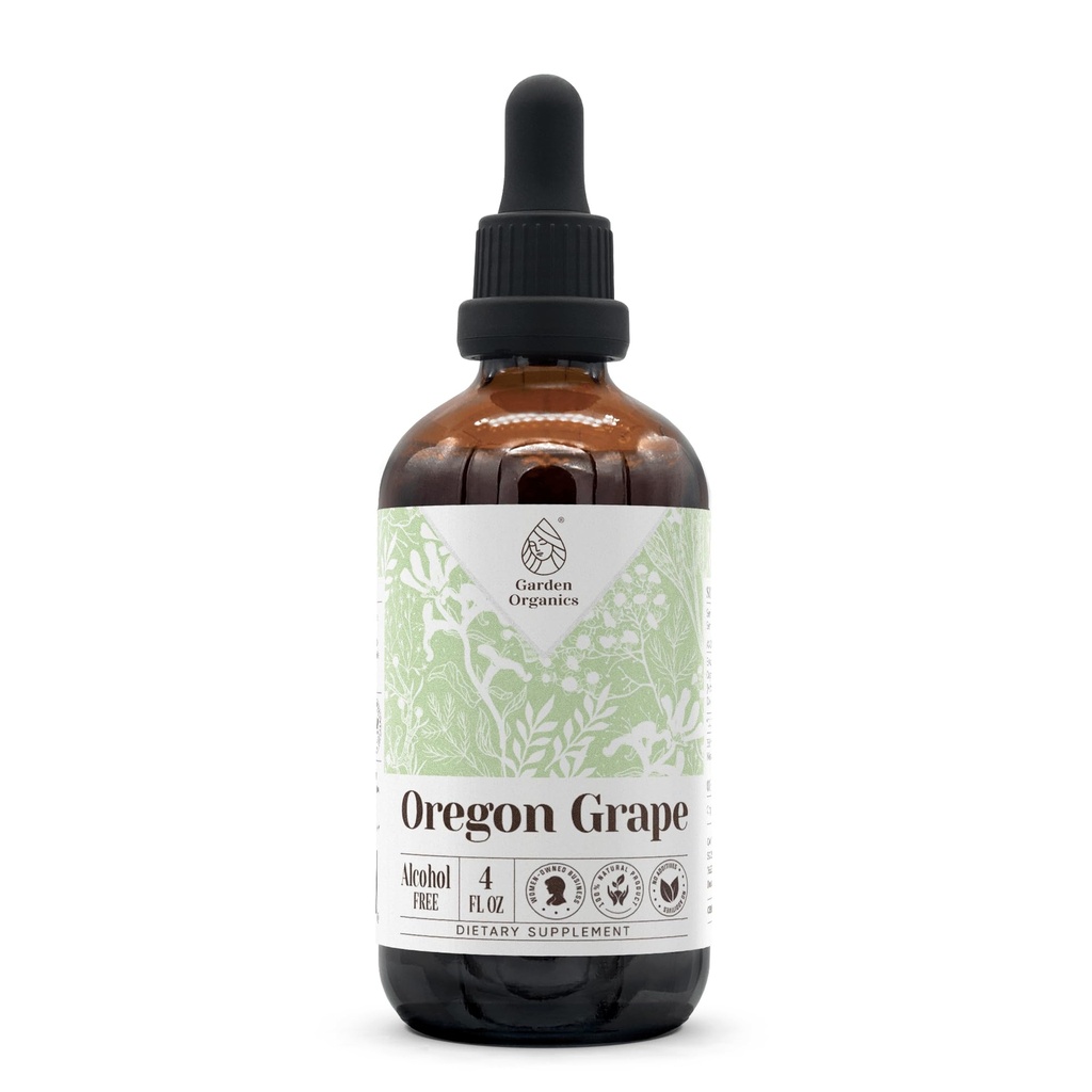 Oracle Grape Alcohol-Free Tincture Extracts, Immune System Booster, טיפות נוזלים עשויים מ-100% (4 oz)