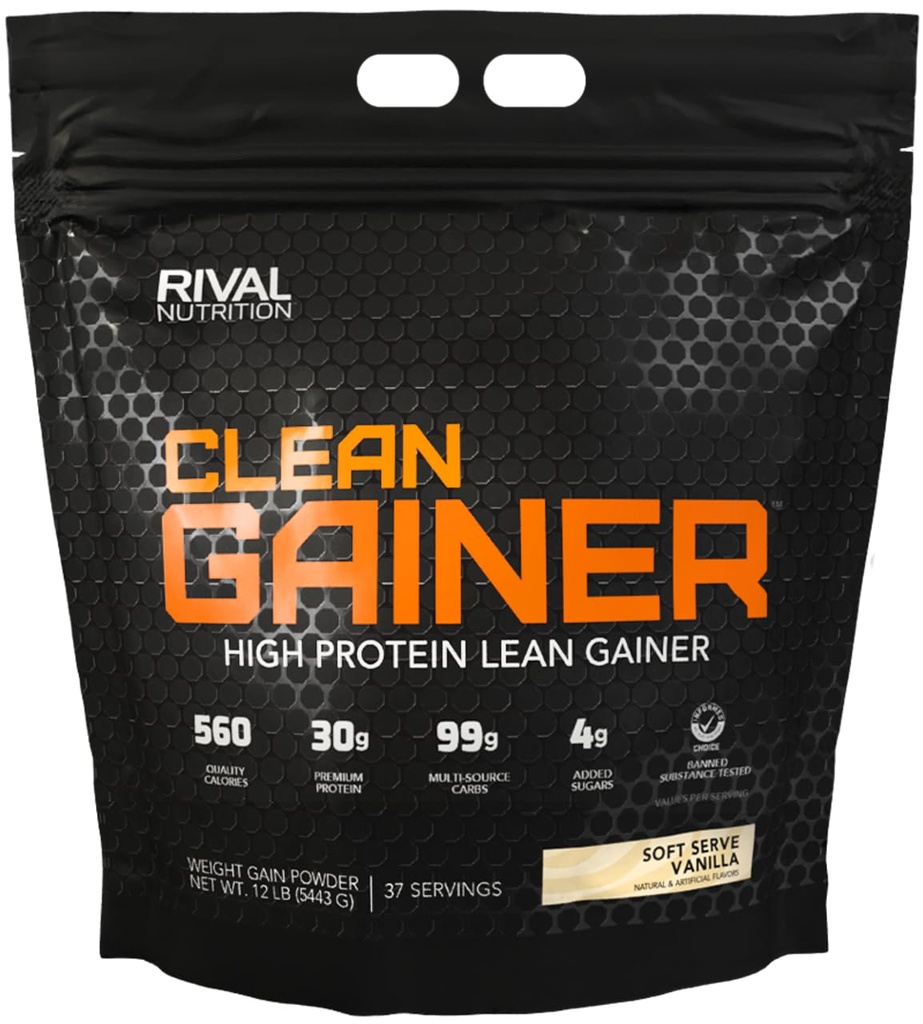 RIVAL NUTRITION - Soft Serve Vanilla 12lb