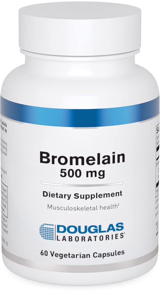 דאגלס מעבדות Bromelain | 500 מ"ג - תמיכה במערכת Musculoskeletal