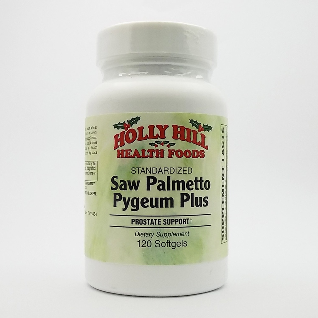 הולי היל מזונות, סטנדטו Pygeum Plus, 120 Softgels